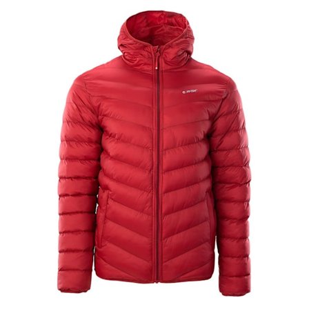 Hi-Tec Salrin Quilted Padded Jacket XXL Merlot/Anthracite för män