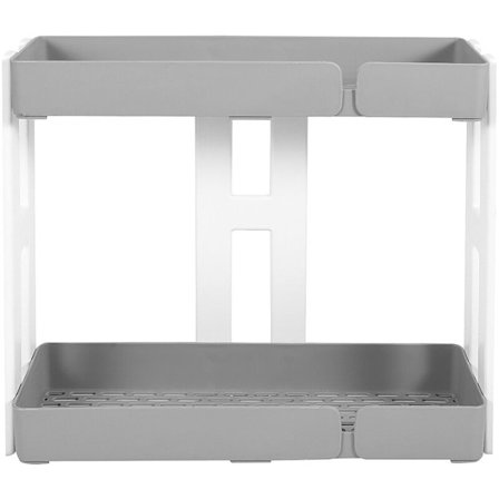 Holdbar og enkel krydderi opbevaringshylde til hjemmekøkken og badeværelse