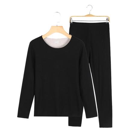 Män Crew Neck Thermal Underwear Långärmad Topp Och Botten Kostymer