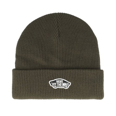 Vans - "Redes " cuff Beanie - Classic Beanie Coal Brown Cuff @ Hatstore