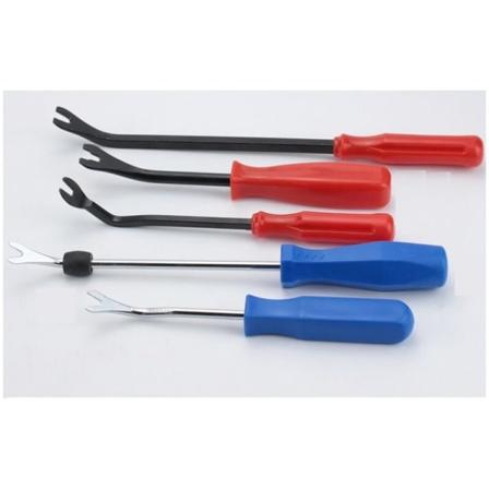Häftagningsverktyg för möbelklädsel, häftklammerborttagare, kraftig spikdragare, verktyg för borttagning av klädselgel (5-pack)