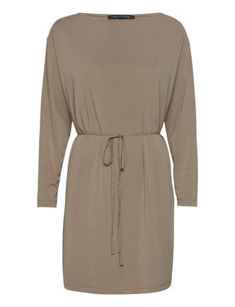 Renya Cupro Jersey Ls Tunic Dr Beige French Connection