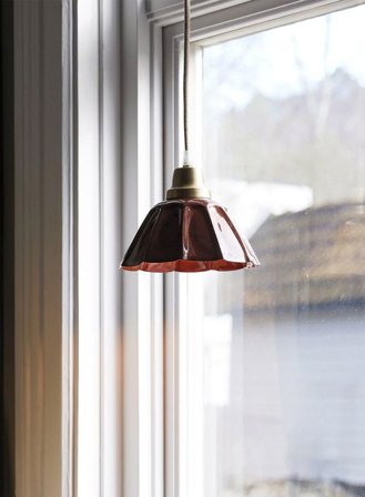 Ester vinduspendel Ø17 - rød