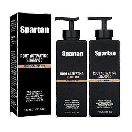 1-3X Spartan Root Activator Shampoo Anti Hårtab Hårvækst Ikke-irriterende Fluffy Nærende Shampoo Hårplejeprodukt