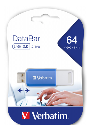 Verbatim DataBar - USB-flashstasjon - 64 GB