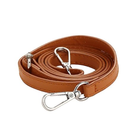 Justerbar Lang Læder Crossbody Skulderremsudskiftning Håndtaske Bä_OF