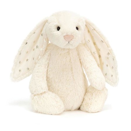 Jellycat 31 cm Bashful Twinkle Bunny blødt legetøj
