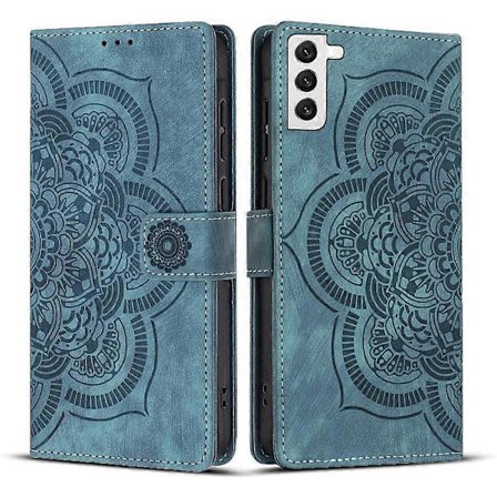 Mandala Preget Retro Frostet Lær Telefonveske-lingling}