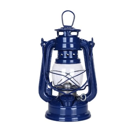 19cm Retro Outdoor Camping Parafin Lampe Bærbar Lantern Brons