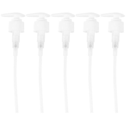 5 st Plast Tvåldispenser Plast Tvålpump Lotion Ersättningspump Schampo Fågelhuvud Mason Jar Tvålpumpar