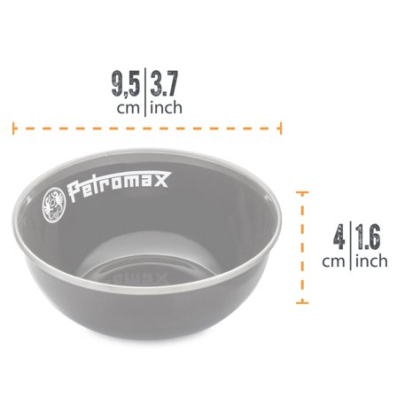 Petromax Kulho 160 ml 2-pakkaus, musta