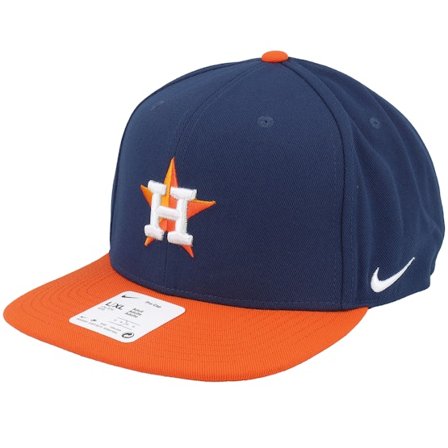 Nike MLB - Ble Czapka Z Daszkiem - Dri-fit Pro Navy/Orange Snapback @ Hatstore
