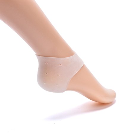Bekväma Stötdämpande Silikon Hälinlägg (1-Par)