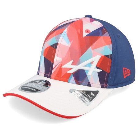 New Era - Motor Blå adjustable Caps - Alpine F1 25 Team Silverstone 9SEVENTY Navy/White Adjustable @ Hatstore