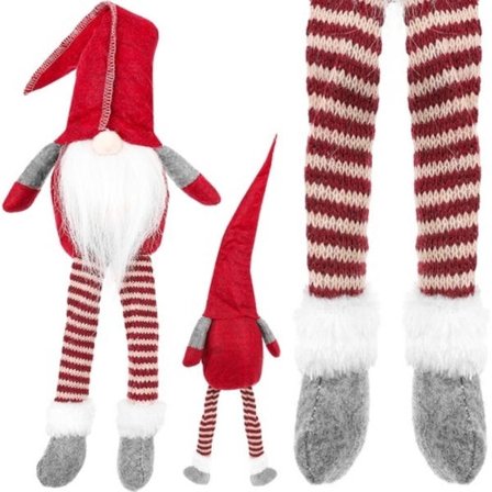 Julefigur Siddende Nisse - Jul