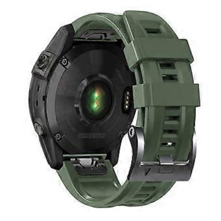 Typ H Silikonarmband 26mm för Garmin Tactix 7 Pro/Fenix 7X/Fenix 6X Pro (Stil H)