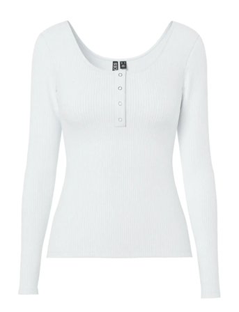 Pieces | Pckitte Ls Top Jrs Noos Bc | XXL