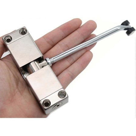 Fjäderstängare, Justerbar automatisk dörrstängare i rostfritt stål för