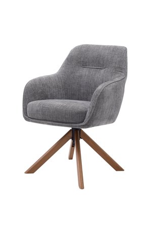 Håum - Nojatuoli 2-pack Partille - Harmaa - Käsinojalliset tuolit - - Homeroom