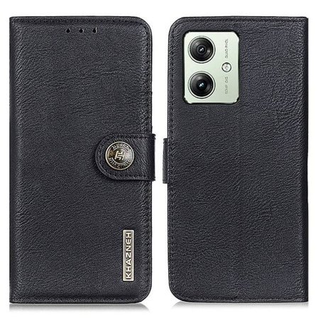 KHAZNEH Lommebok Stativ Etui for Motorola Moto G54