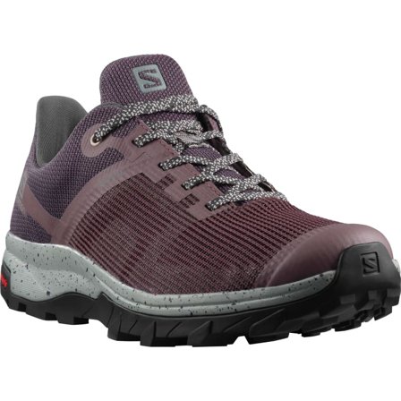 Salomon Women's Outline Prism Gore-Tex Women hiking shoes Purple 36