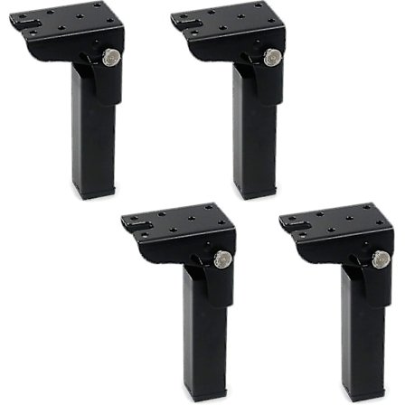 4 stk Sammenleggbare bordben 300mm høyde Jernlås hengsel 90 graders sammenleggbare skrivebordsben-XS2-