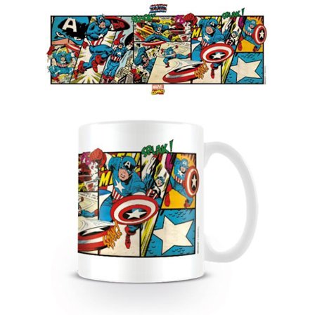 Marvel Comics (Captain America Panels) - Mugg