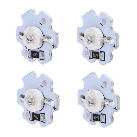 25 stk. 5V LED-chips 200LM 1W LED-pæreperler med høj effekt til DIY-belysningsarmaturer UV-lys 395-400NM