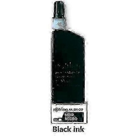 Rotring Piirustusmuste 23ml Isograph Piirustuskynän Muste Musta/sininen/punainen/vihreä/valkoinen 1 kpl Taidetarvikkeet musta muste