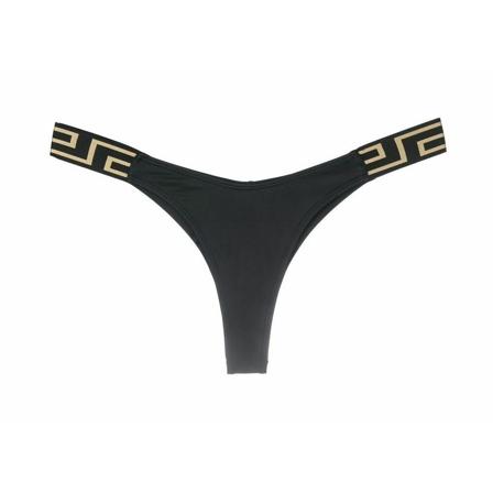 Versace, Bottoms Zwart, Dames, Maat:M