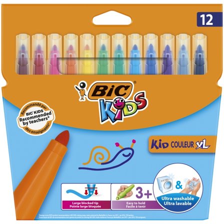 Feutres XL Kids (+3 ans) Lot de 12