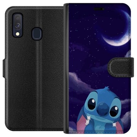 Kompatibel Tegnebogsetui til Samsung Galaxy A40 Stitch