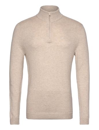 Hollister Hco. Guys Sweaters Beige