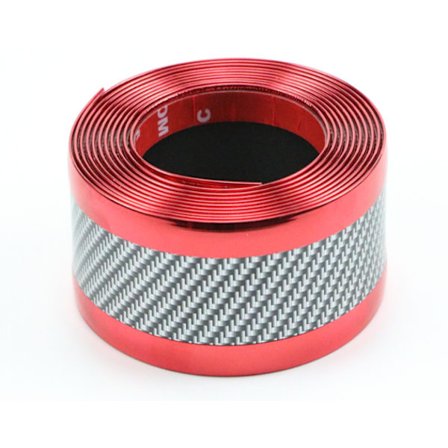 Rød klistremerke for beskyttelse av dørstokk