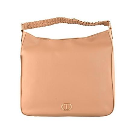 Twinset Tas , Beige , Dames , Maat: ONE Size Handtassen