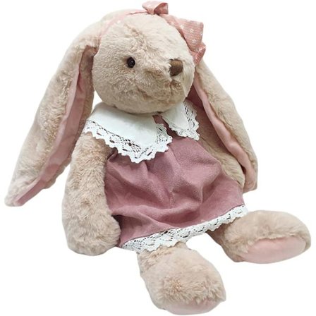 Kanin bamse, tegneserie kanin plyslegetøj, super blødt fluffy plyskanin, egnet til børns fødselsdagsgaver(60cm)