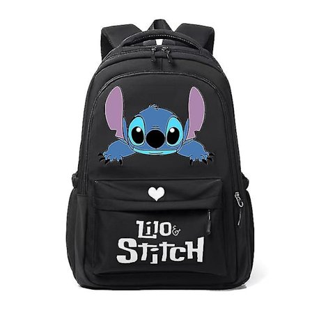 Anime Stitch Rygsæk Børneskoletasker Piger Dagrygsæk Børn Teenager Tasker Kawaii Vandafvisende Stor Kapacitet Skoletaske