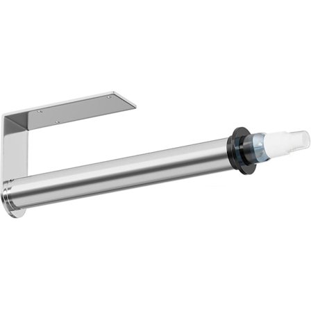 Papirhåndklædeholder i rustfrit stål med sprayflaske, vægmonterede papirhåndklædeholdere, køkkenrulleholder med sprayflaske