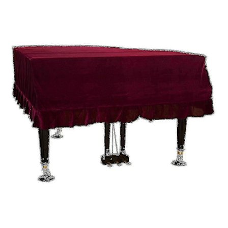 Fløyelsflygeldeksel Piano Cover - antistatisk ikke-klebende aske-hao-Yvan