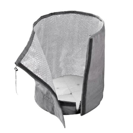 Beskyttelsespose til blomsterpotte, vinterdækken til potteplanter, frostbeskyttelse til planter, blomsterpottebeskyttelse