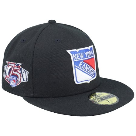 New Era - Zwart fitted Cap - Hatstore Exclusive x 75 59FIFTY Black Fitted @ Hatstore