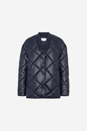 CAMILLA PIHL - Marion Quilted Jacket - Dark Navy - 40