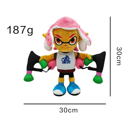 Splatoon Plysch Splatoon Perimeter Plysch Leksak Grossist Anime Film och TV Bond