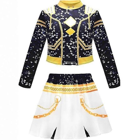 KPop Demon Hunters Cosplay Rumi Mira Zoey Kostyme Fancy Dress Antrekk kostyme