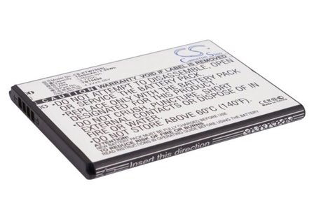 Akku älypuhelin, Matkapuhelin K-Touch W70, W70+, T87 jne. varten.