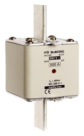 Ifö Electric Eco gG Knivsäkring 500V, strl 3 800A, Elfördelning & strömförsörjning