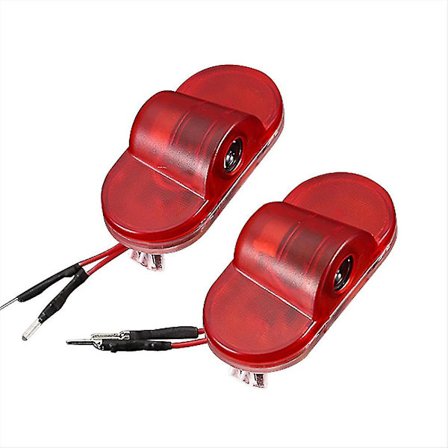 2 stk. trådløse LED-logo-projektorer til bildør, velkomstlampe til SKODA Octavia