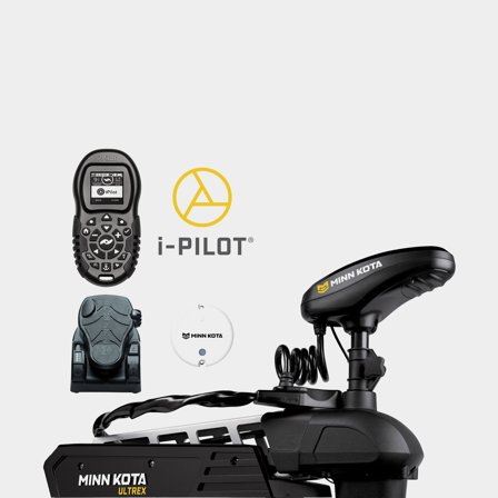 Elektro außenborder - Elektromotor für boot - Frontmontierter Elektro-Außenborder (Trollingmotor) Minn Kota Ultrex BT 112 US2 IP 52" 1600 W, 137 cm 