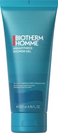Biotherm Aquafitness Showergel Body & Hair 200 ml, Mænd, Kropspleje, Bad & Brus