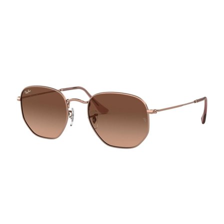 Ray-Ban Hexagonal Flat Lenses -Aurinkolasit - Brown - Ray-Ban RB3548N 9069A5 4821